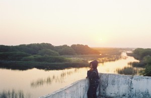 Aadil at Khijadia watchtower